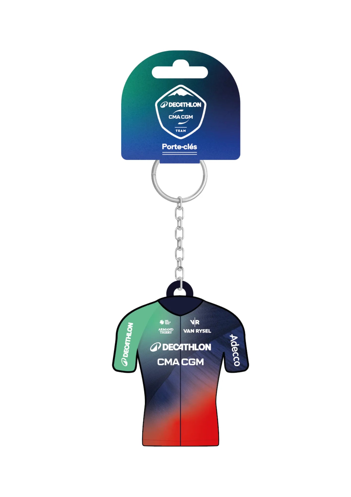 DECATHLON CMA CGM 2026 jersey keyring