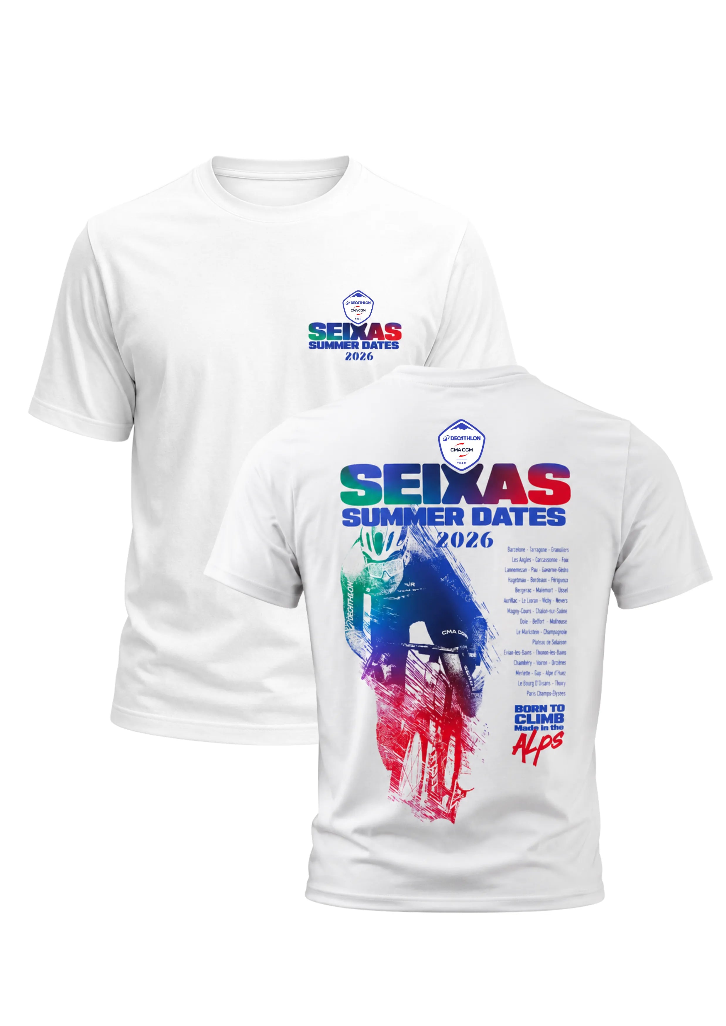 Tee-shirt Paul SEIXAS SUMMER DATES DECATHLON CMA CGM 2026
