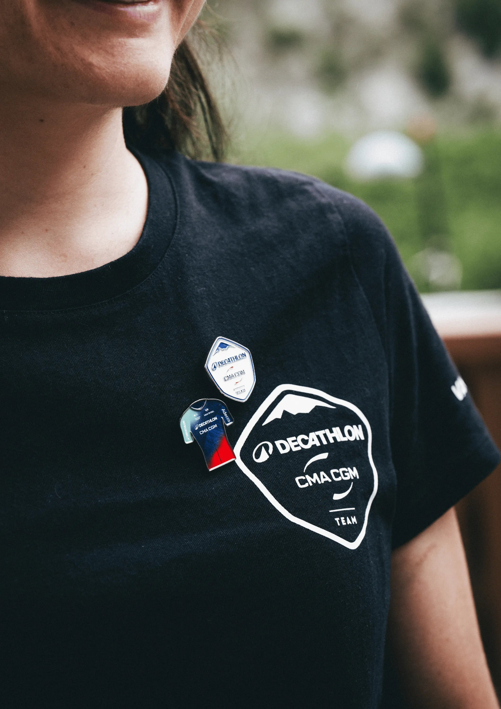 Pack of 2 Pins Logo & Jersey DECATHLON CMA CGM 2026