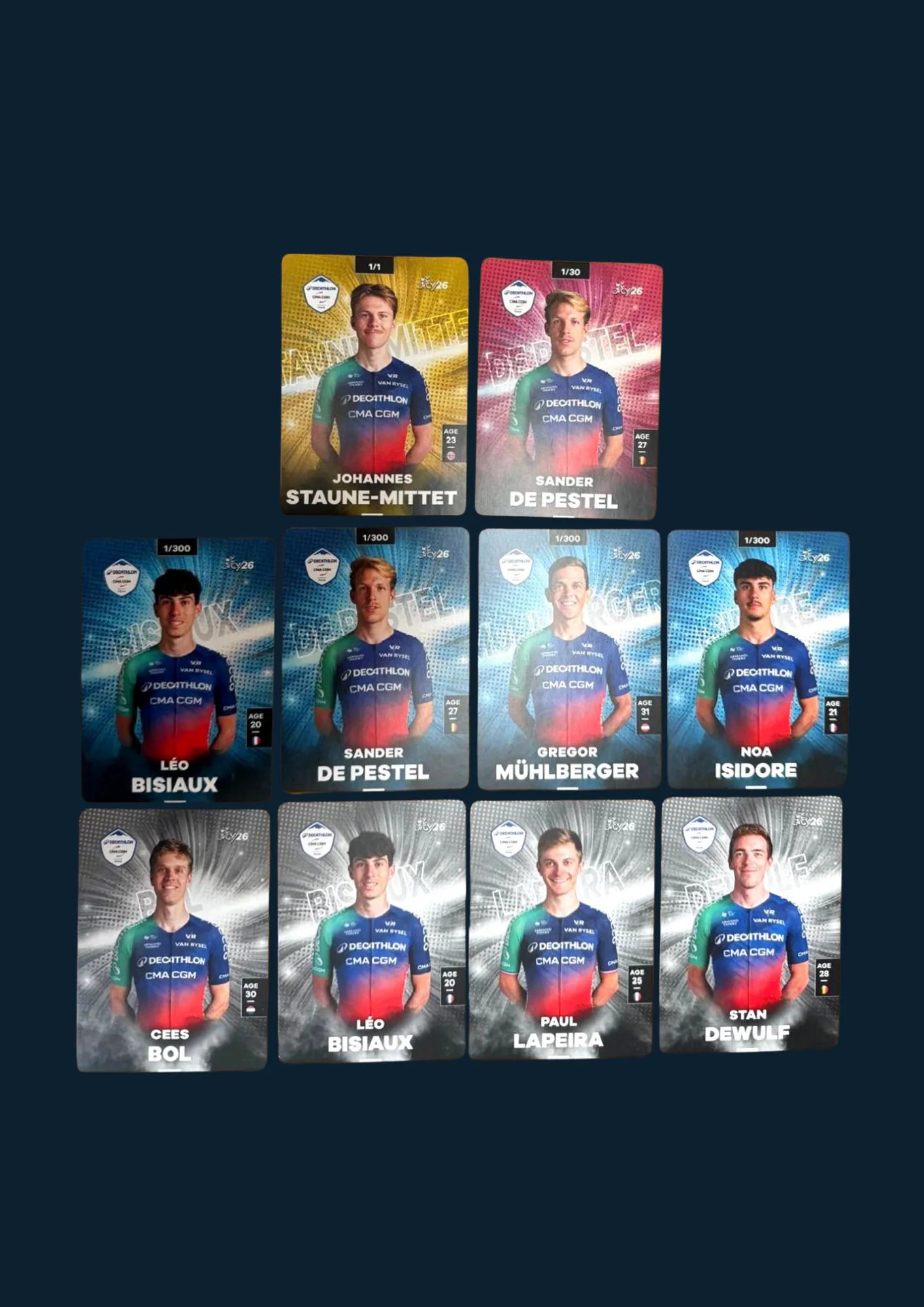 CyLimit DECATHLON CMA CGM 2026 collectible card pack