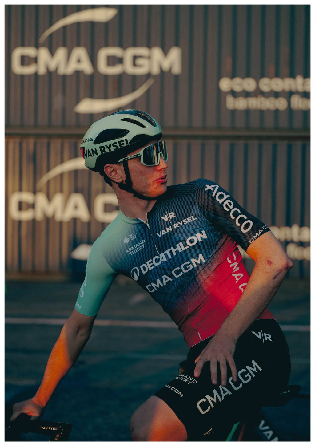 RCR-F Van Rysel DECATHLON CMA CGM 2026 Helmet