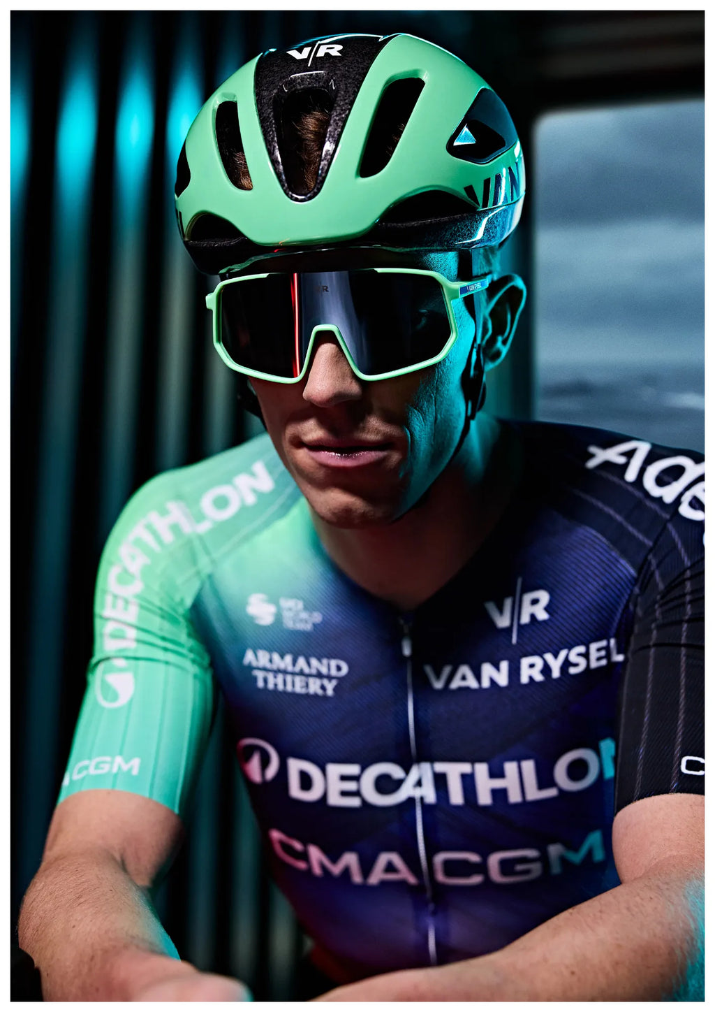 RCR-F Van Rysel DECATHLON CMA CGM 2026 Helmet