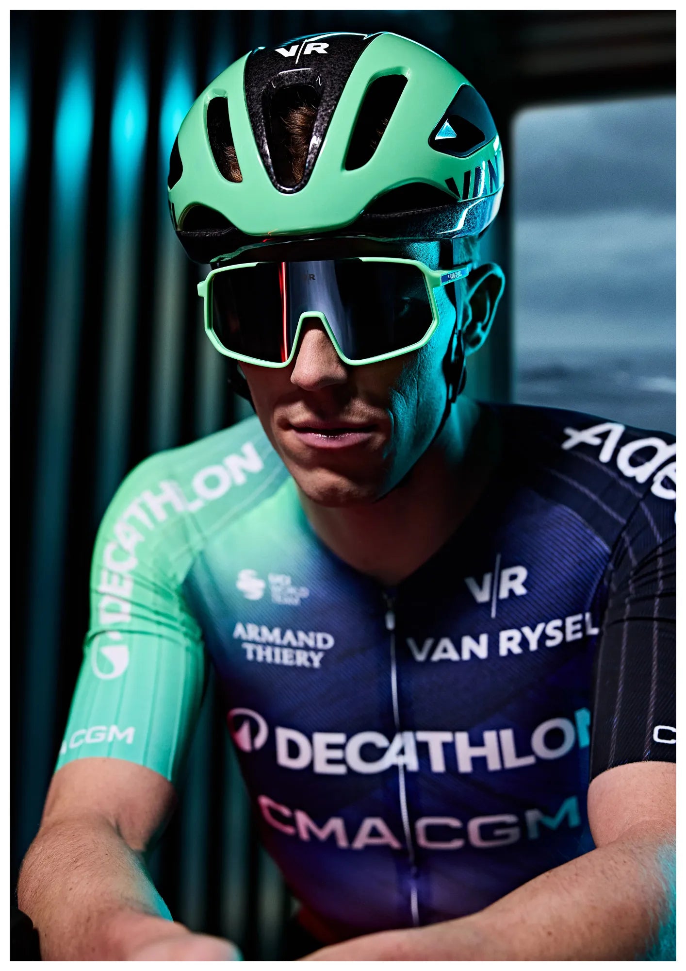 RCR-F Van Rysel DECATHLON CMA CGM 2026 Helmet