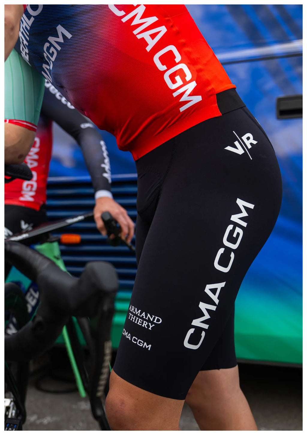 DECATHLON CMA CGM Official Cycling Shorts 2026