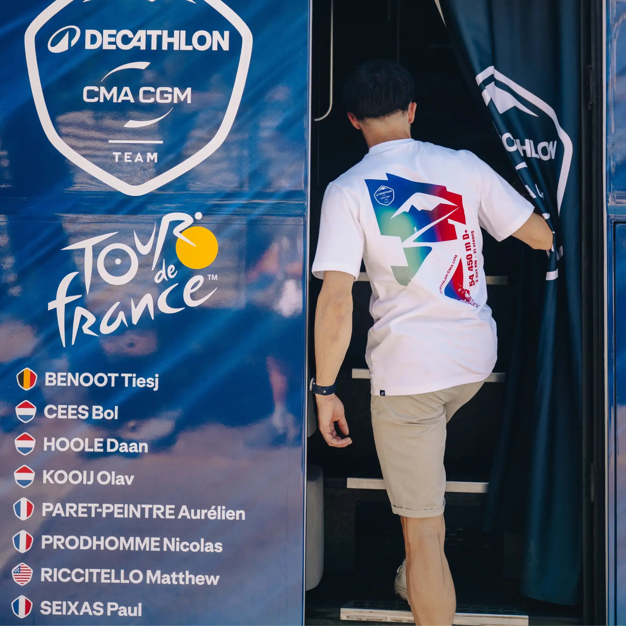 Tee-shirt DECATHLON CMA CGM 2026 - 54 450 m