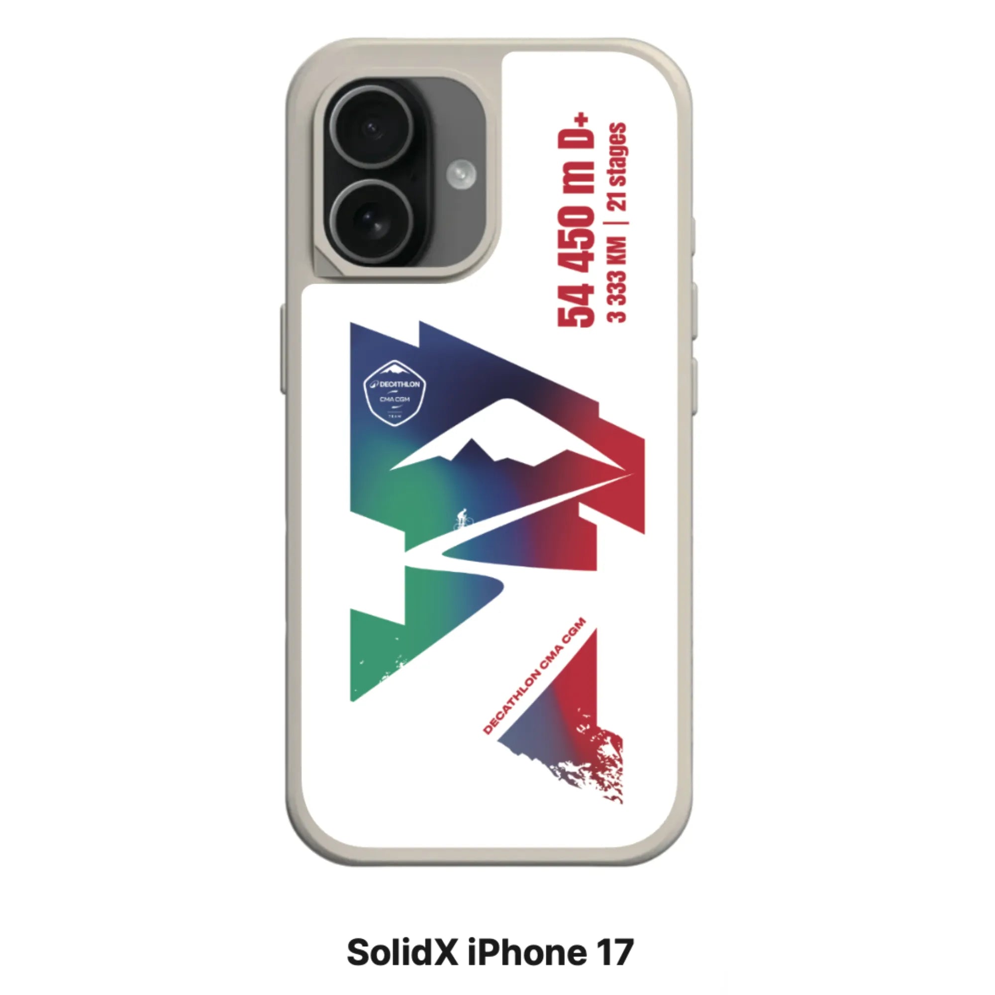 Coque 54 450 collab DECATHLON CMA CGM  x RhinoShield®  SolidX MagSafe