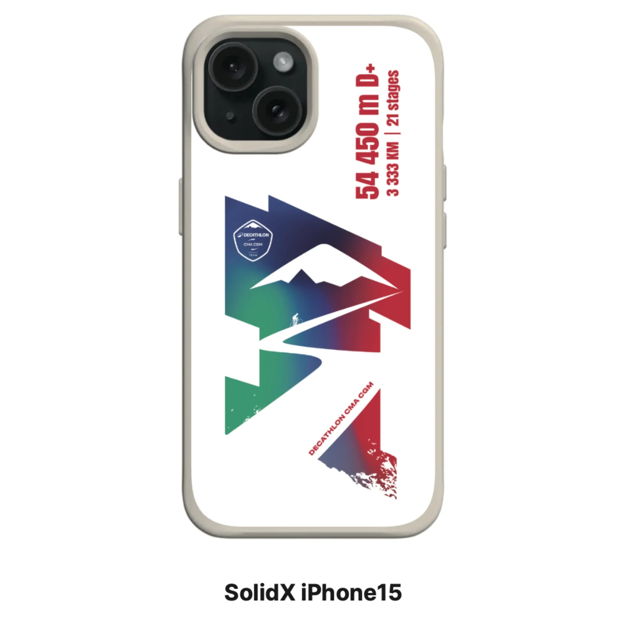 Coque 54 450 collab DECATHLON CMA CGM  x RhinoShield®  SolidX MagSafe